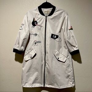 Ling Dian - Embroidered Windbreaker - M